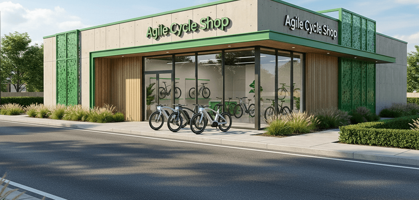 Agile Cycle Shop Video